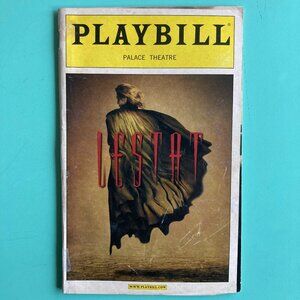 Playbill Lestat Carolee Carmello Hugh Panaro Will Swenson Creases & Marked Cover